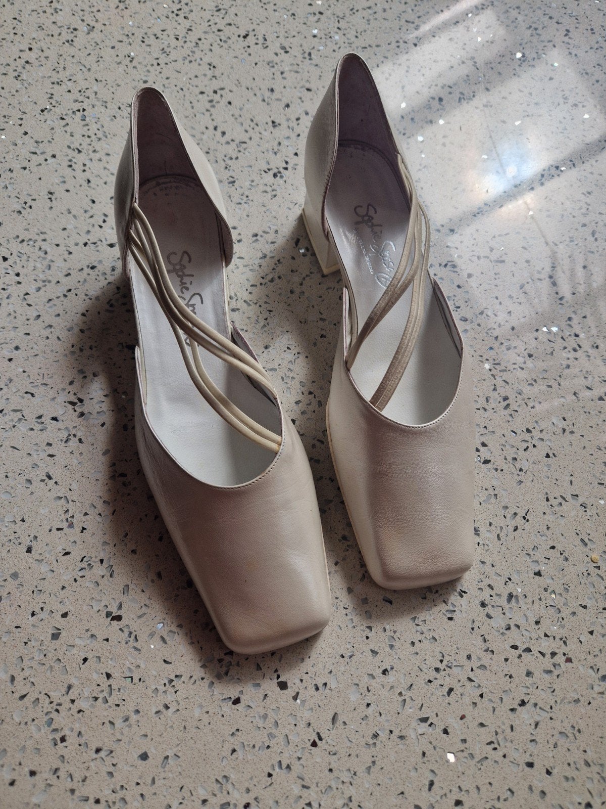 Elegante Sophie Grace pumps (bruidsschoenen) maat 41, Pumps, Wit, Ophalen of Verzenden, Zo goed als nieuw