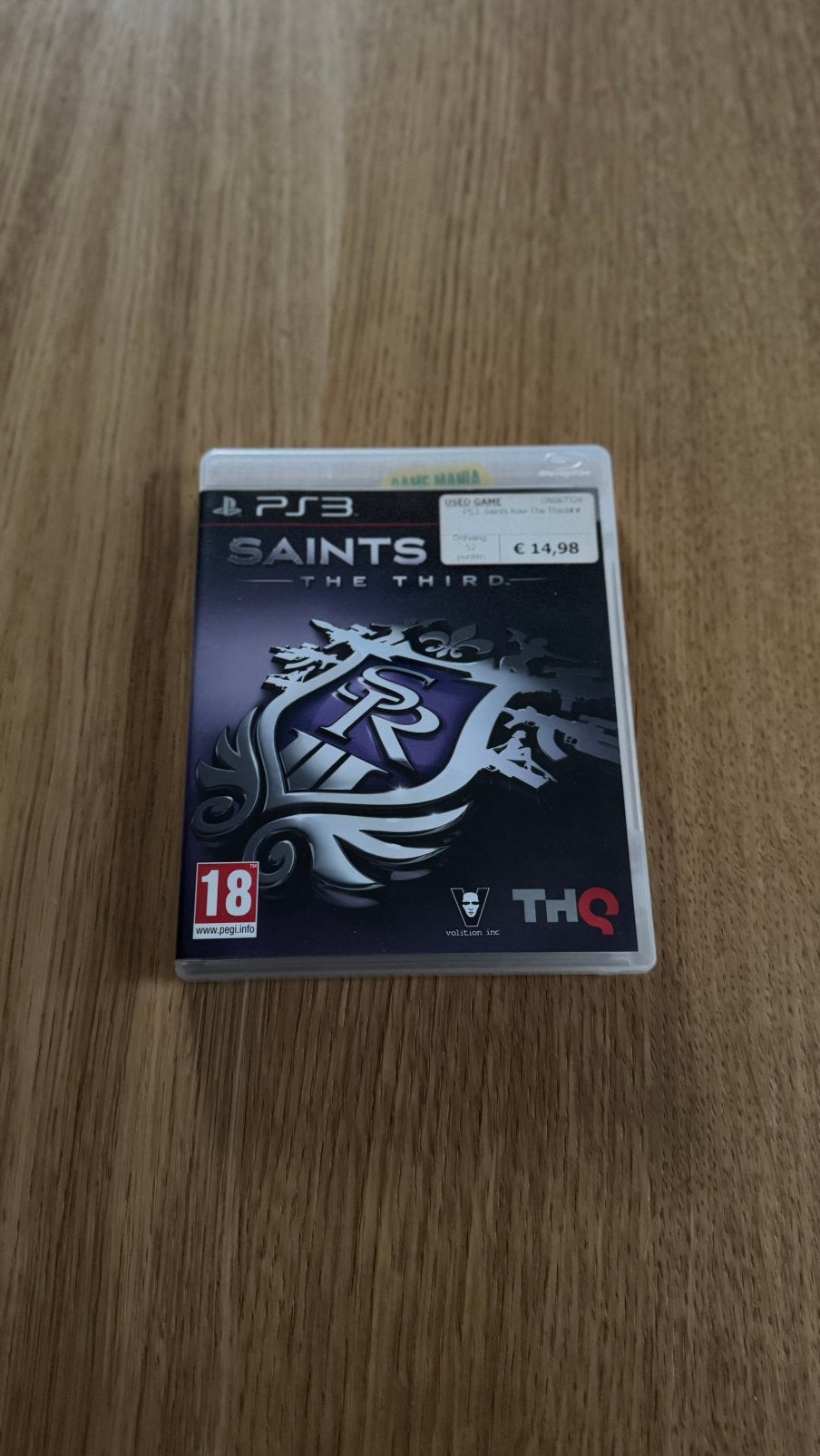 Saints Row The Third (3) Ps3 IN GOEDE STAAT, Avontuur en Actie, Vanaf 18 jaar, 1 speler, Ophalen of Verzenden