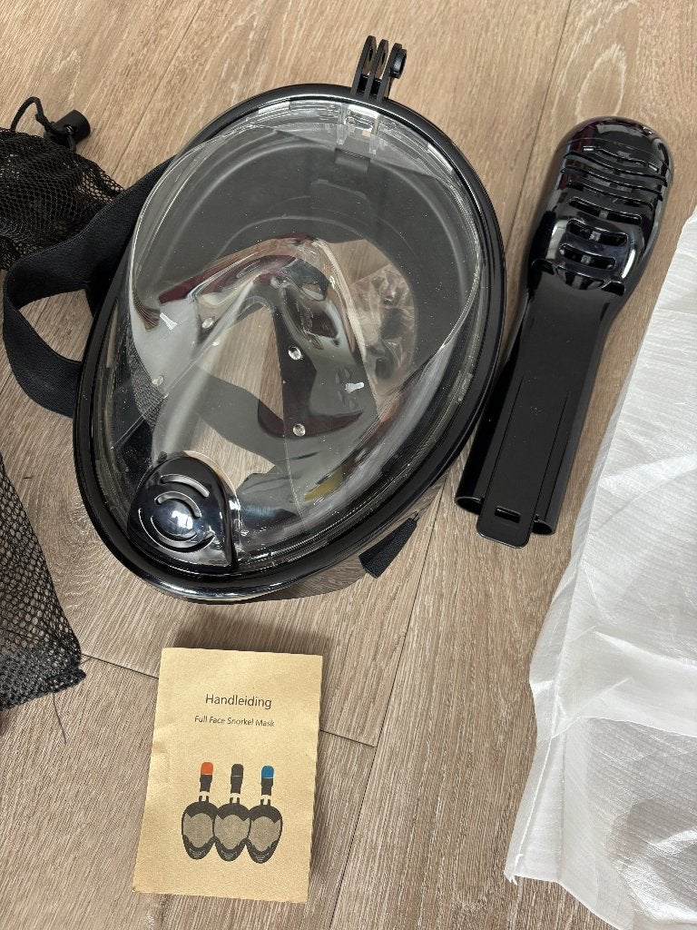 Snorkelsets en andere vakantieartikelen, Watersport en Boten, Snorkelen, Ophalen, Gebruikt, Snorkelmasker