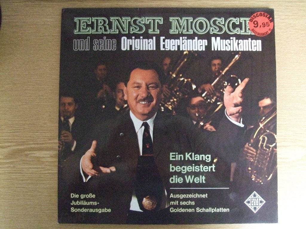 LP   ERNST MOSCH UND SEINE ORIGINAL EGERLANDER MUSIKANTEN, LP, Pop, Ophalen of Verzenden, Zo goed als nieuw