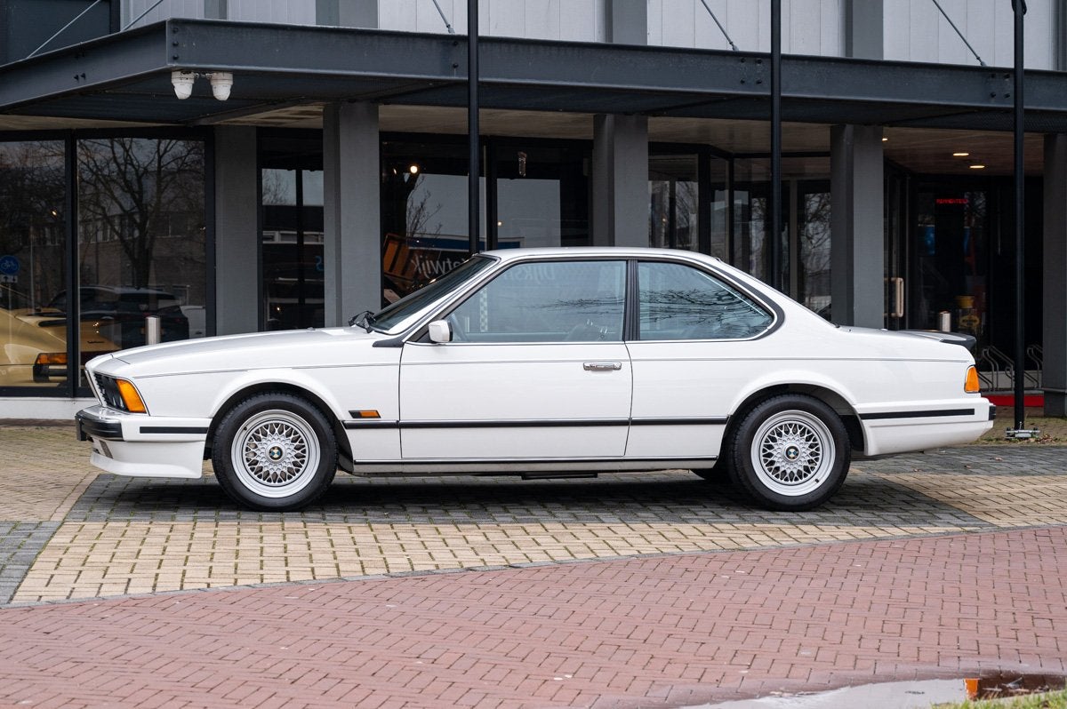 BMW 6 Serie M635 CSI (bj 1988), Lederen bekleding, Gebruikt, 4 stoelen, Wit