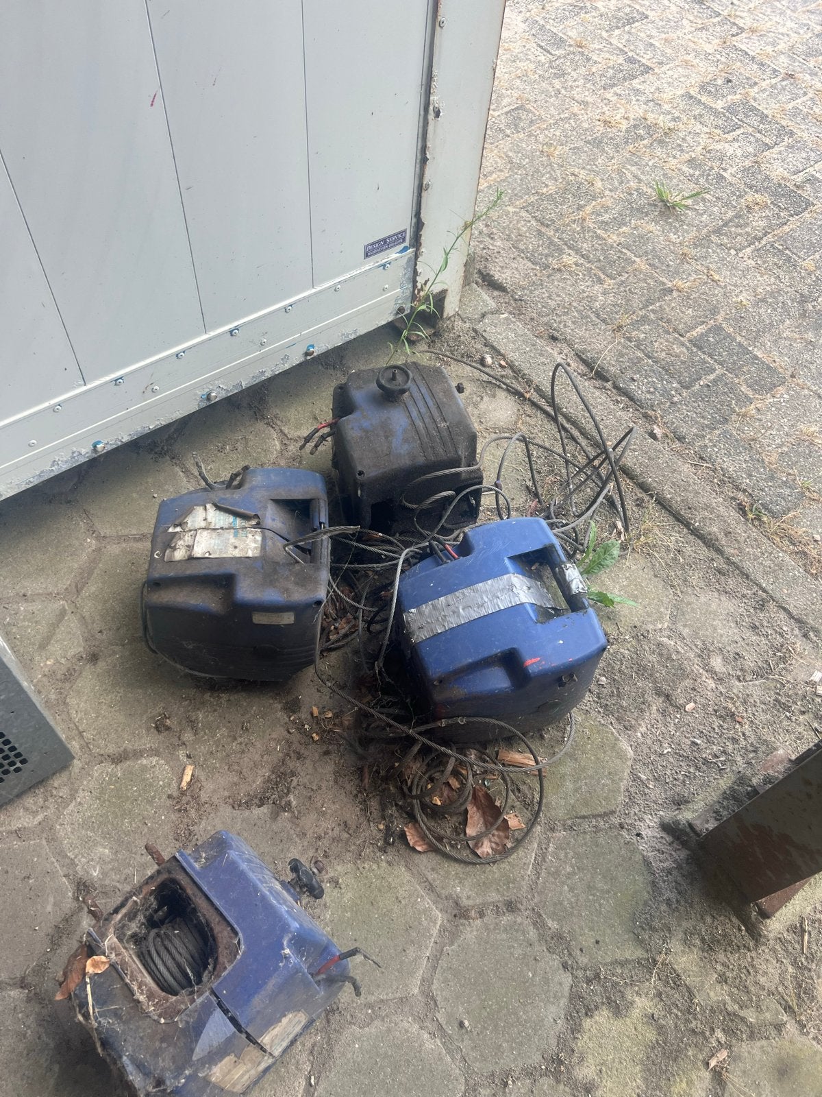 Elektrische lieren - 4 stuks (opknappers/onderdelen), Ophalen of Verzenden, Gebruikt, Elektrisch