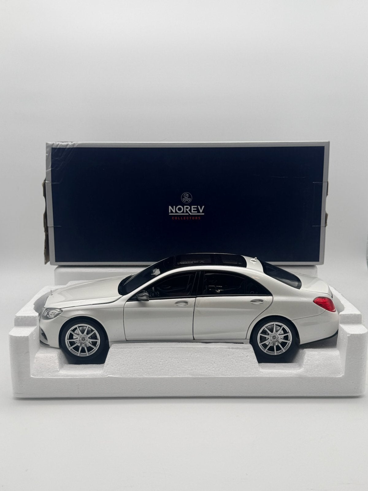 Mercedes Benz S Klasse AMG-line 2018 1:18 Norev - Nieuw, Ophalen of Verzenden, Nieuw, Auto, Norev