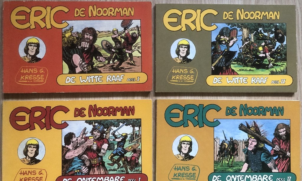 HANS G. KRESSE - ERIC DE NOORMAN - 6 BOEKEN, Boeken, Meerdere stripboeken, Ophalen of Verzenden, Zo goed als nieuw, Hans Kresse