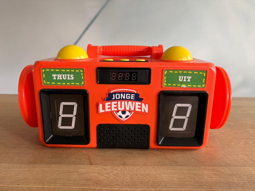 Gaaf vintage straatstadion/mini scorebord, Ophalen of Verzenden, Zo goed als nieuw, Overige sporten, Overige typen