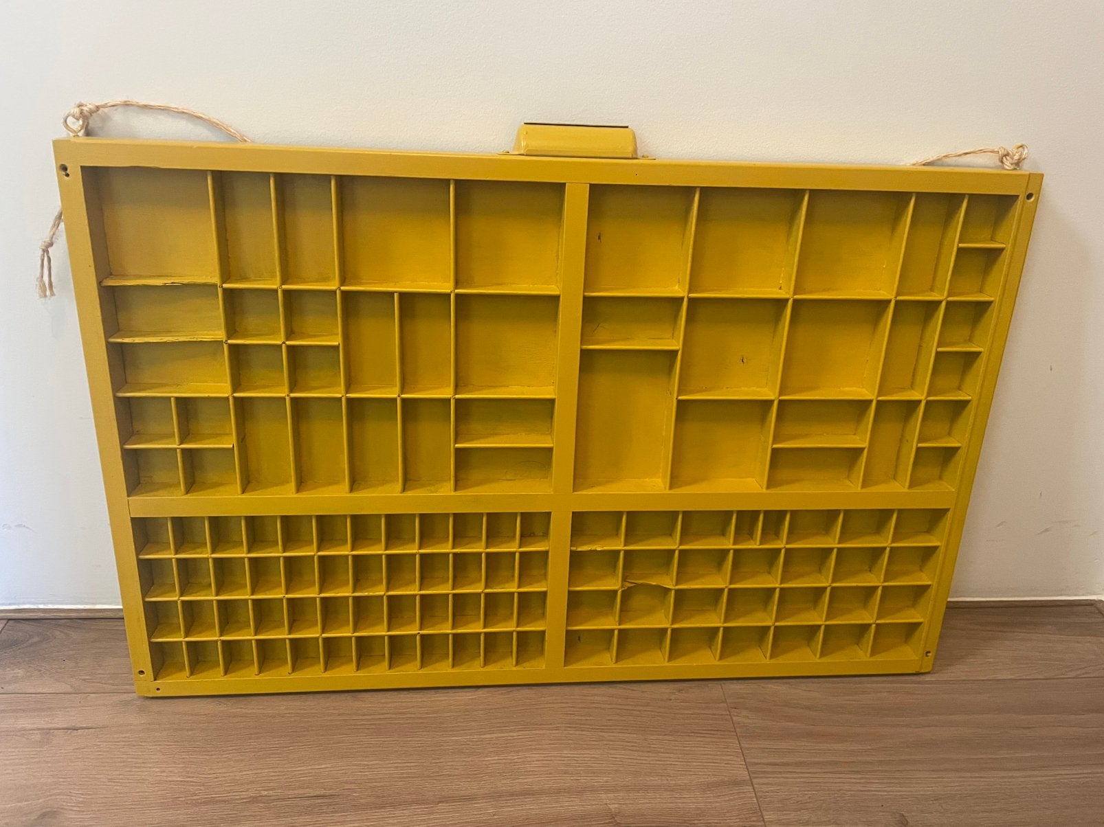 Prachtige vintage letterbak drukkerijlade, Ophalen of Verzenden