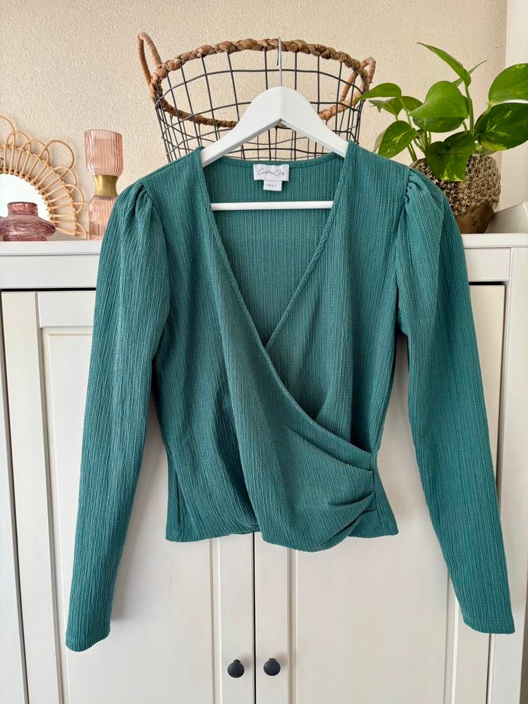 Cotton club top maat S, Kleding | Dames, Tops, Ophalen of Verzenden, Zo goed als nieuw, Lange mouw, Maat 36 (S)