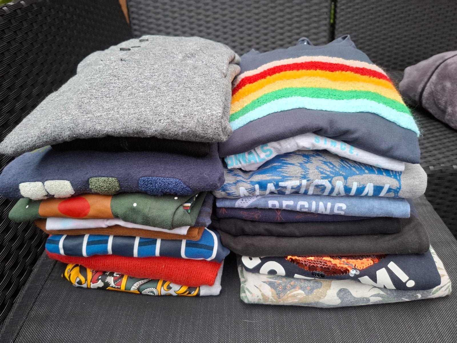Kledingpakket maat 134 - 24 stuks, Kinderen en Baby's, Gebruikt, Shirt of Longsleeve, Jongen, Diverse merken