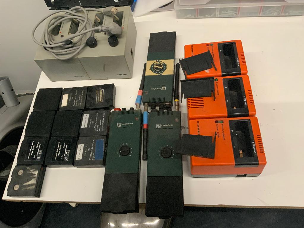 Drie Telefunken (FuG 10) / PTT portofoons, Ophalen of Verzenden, Gebruikt, Zender en Ontvanger