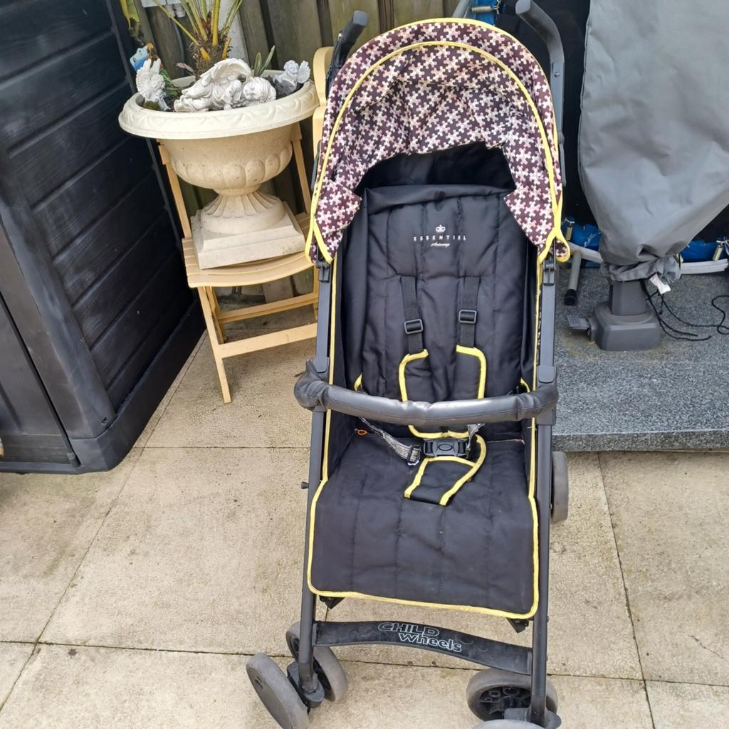 Buggy  /paraplubuggy met slaapstand  25€, Ophalen, Gebruikt, Zonnekap