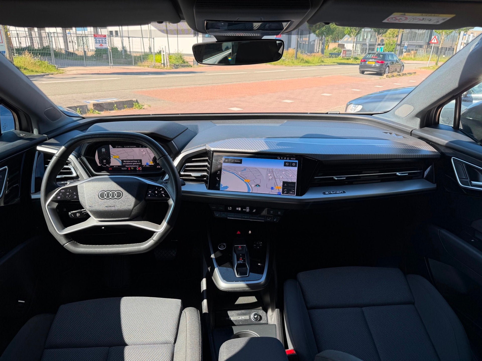 Audi Q4 e-tron 35 Advanced edition 55 kWh AUT|ACC|SOH 91,26%, Auto's, 12 maanden, Gebruikt, 170 pk, 866 min