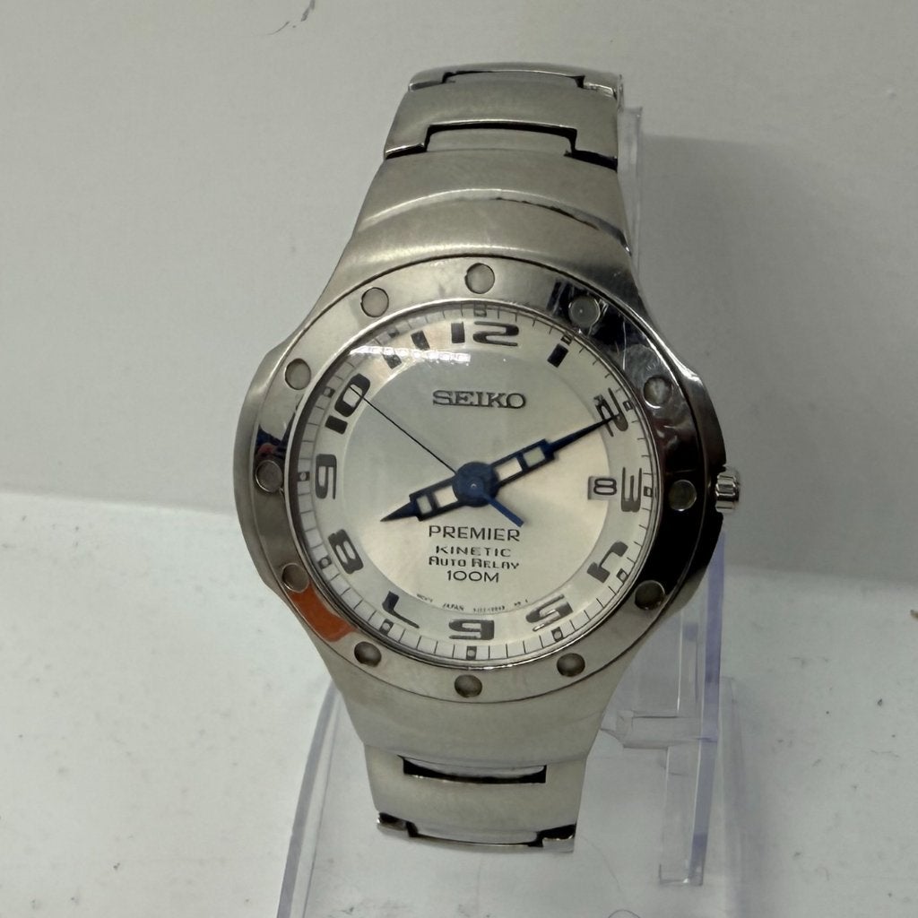 Seiko Premier Kinetic Horloge | Met garantie, Dordrecht@usedproducts.nl, Toulonselaan 72, Ophalen of Verzenden, Zo goed als nieuw