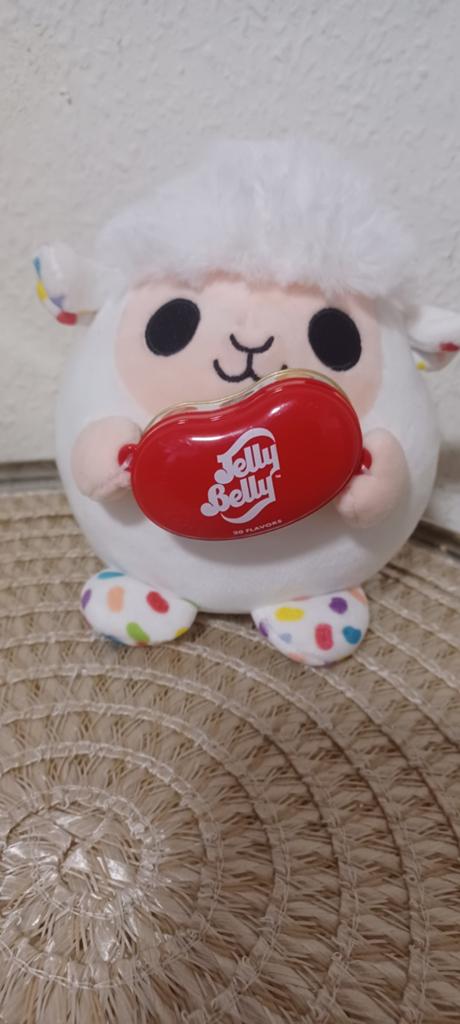 Jelly Belly Schaap Knuffel - Reclame Knuffel, Ophalen of Verzenden, Zo goed als nieuw, Overige typen