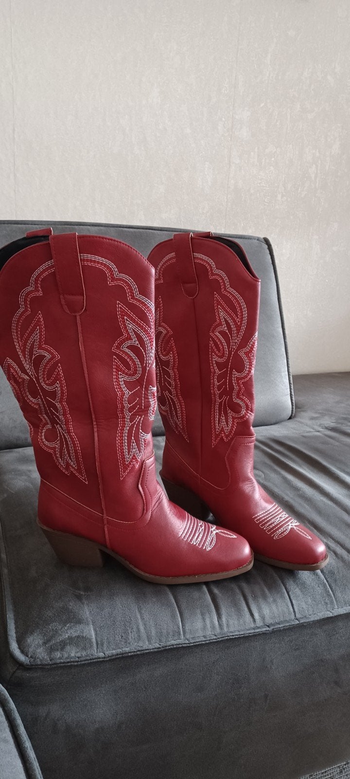 Spiksplinternieuwe laarsjes maat 36, Kleding | Dames, Schoenen, Ophalen, Nieuw, Rood