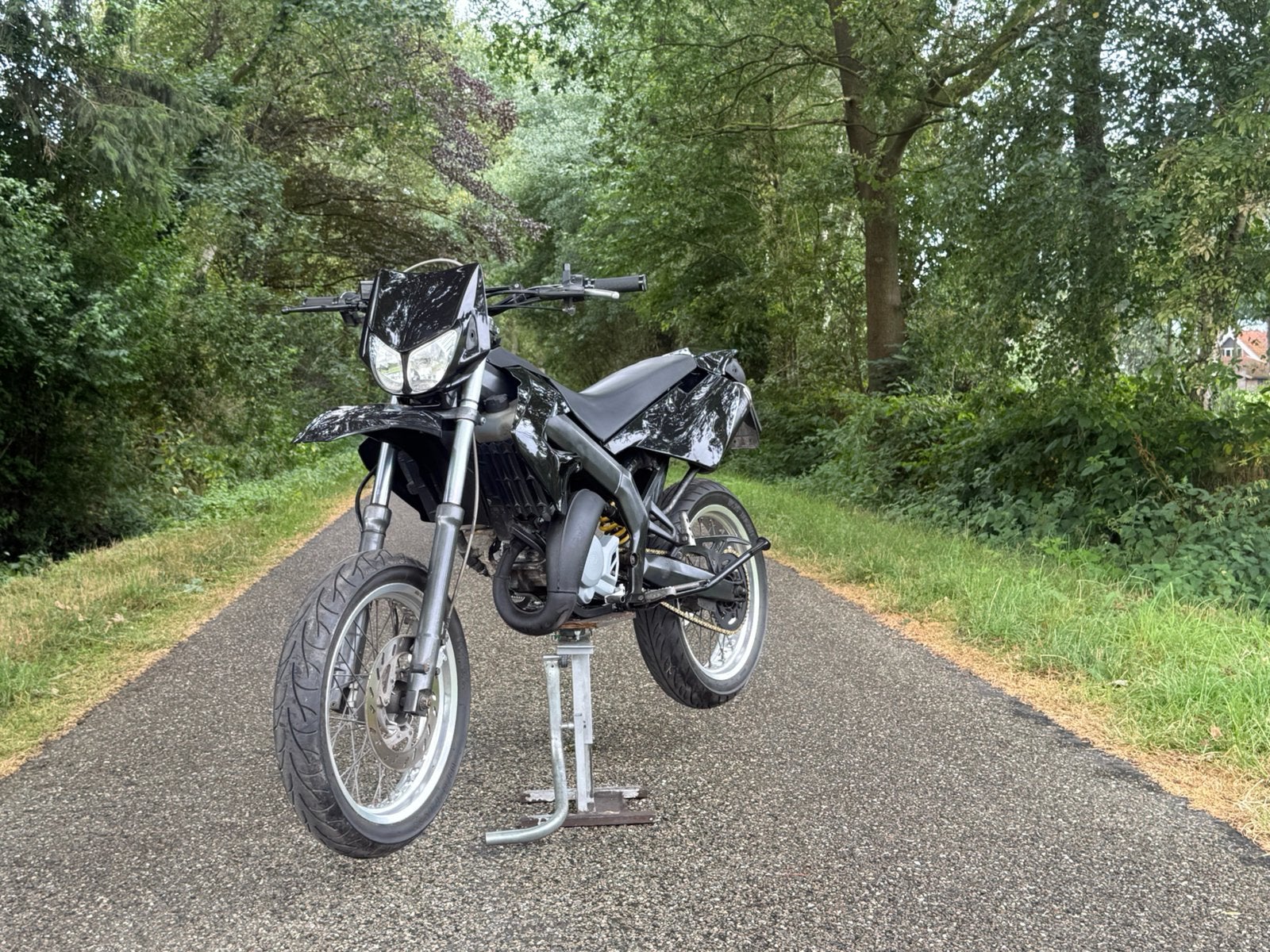 Derbi Senda Xtreme 50cc 2012 TOPSTAAT., Fietsen en Brommers, Brommers | Derbi, Ophalen, 6 versnellingen, Maximaal 45 km/u, 49 cc