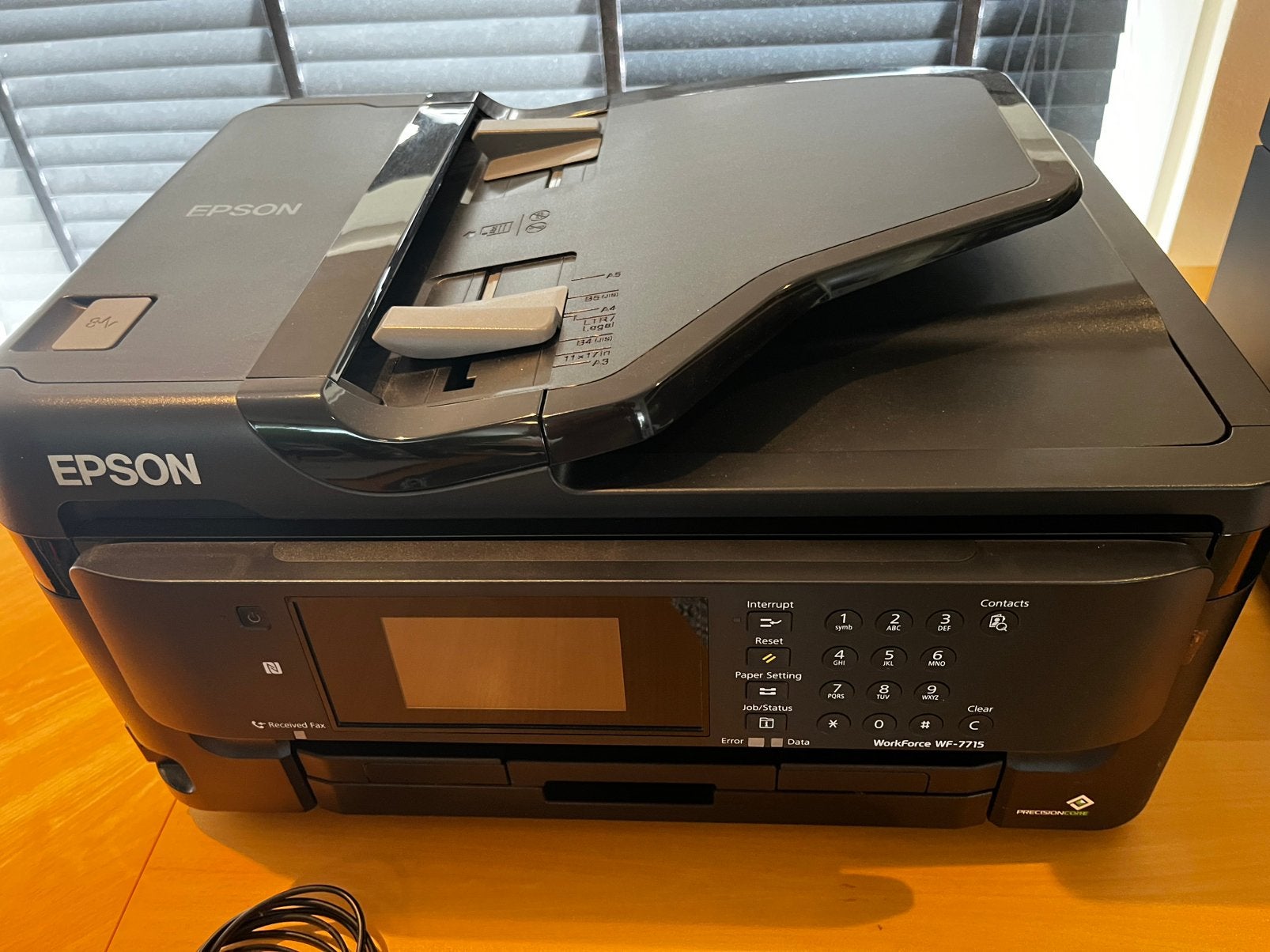 Printer Epson WF-7715, Ophalen, Zo goed als nieuw, Kopieren
