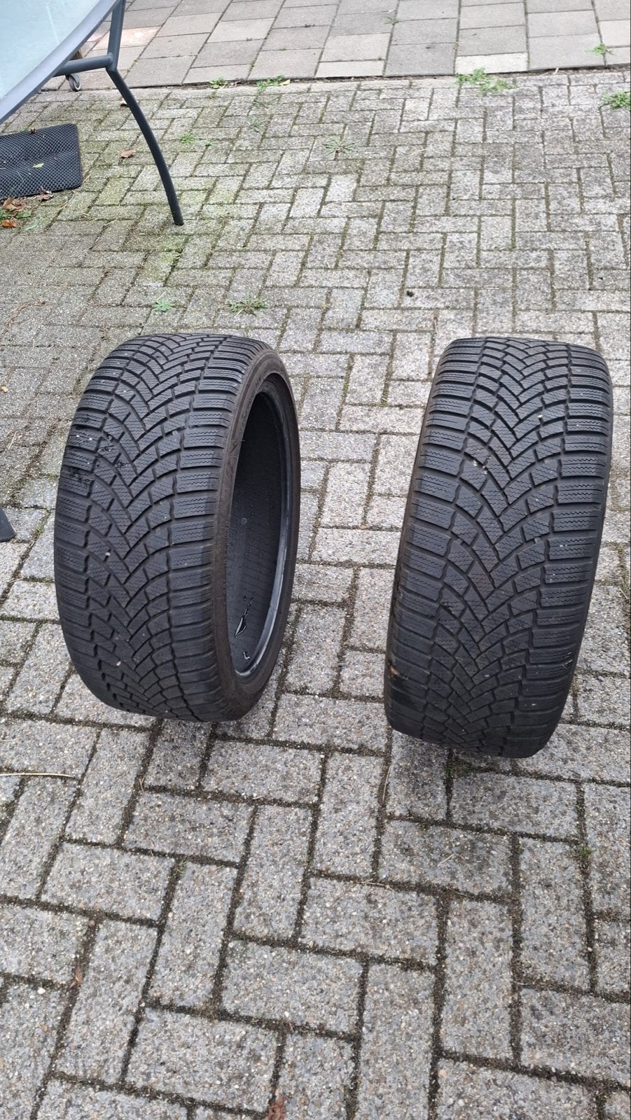 Bridgestone Blizzak winterbanden 225/40R18 92V profiel 6.8mm, Ophalen, Gebruikt