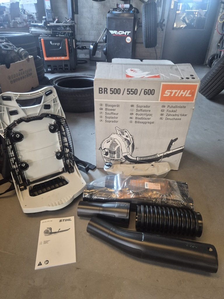 sthil br 600 geen motor div onderdelen nieuw, Ophalen of Verzenden, Stihl, Benzine, Ruggedragen