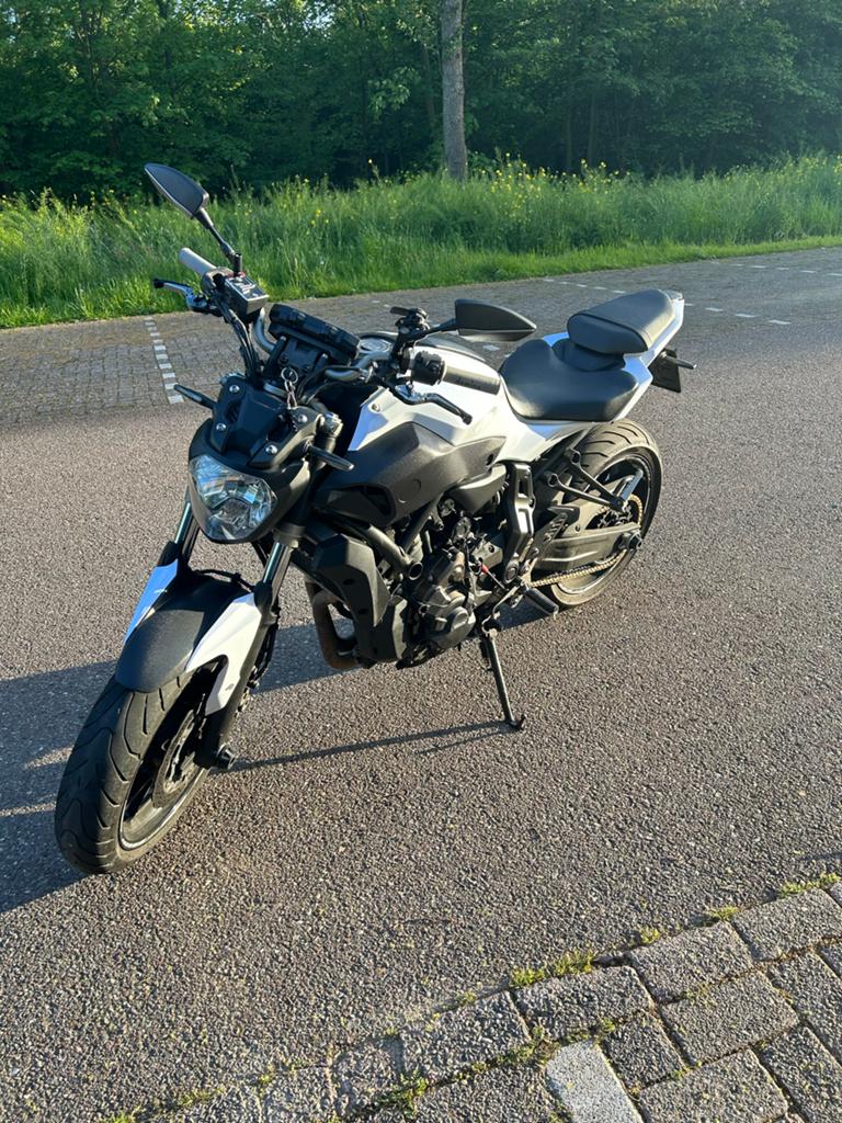 Yamaha MT-07 2017 A2 vol vermogen, Motoren, Motoren | Yamaha, 2 cilinders, Gebruikt, Particulier, Meer dan 35 kW
