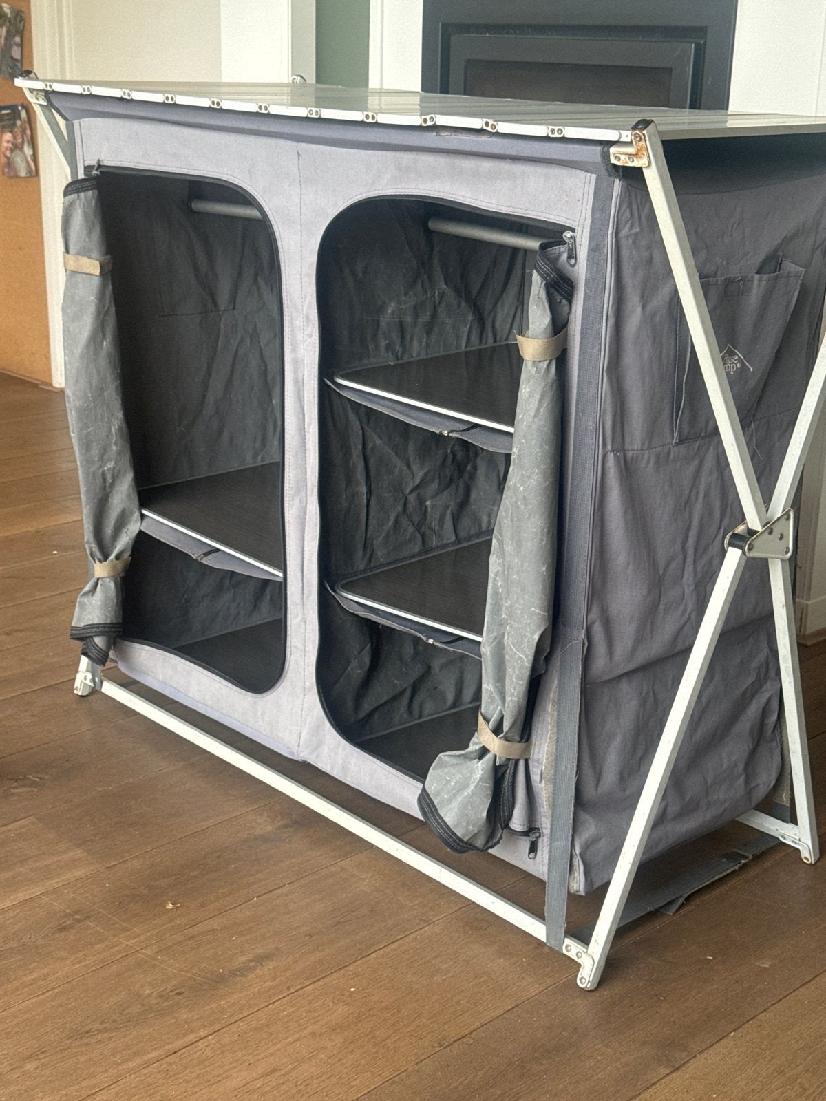 Crespo campingkast met werkblad, Caravans en Kamperen, Ophalen, Gebruikt