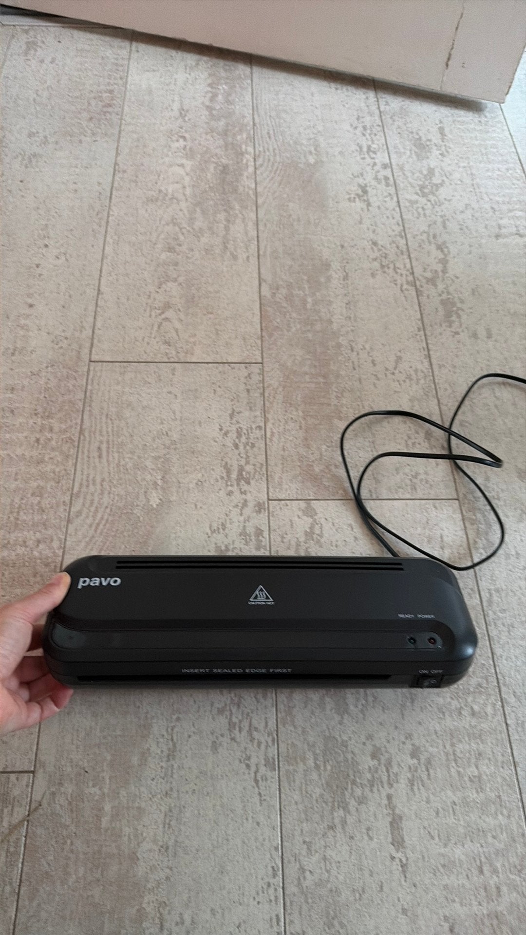 Laminator van Pavo, zgan, Ophalen, Zo goed als nieuw