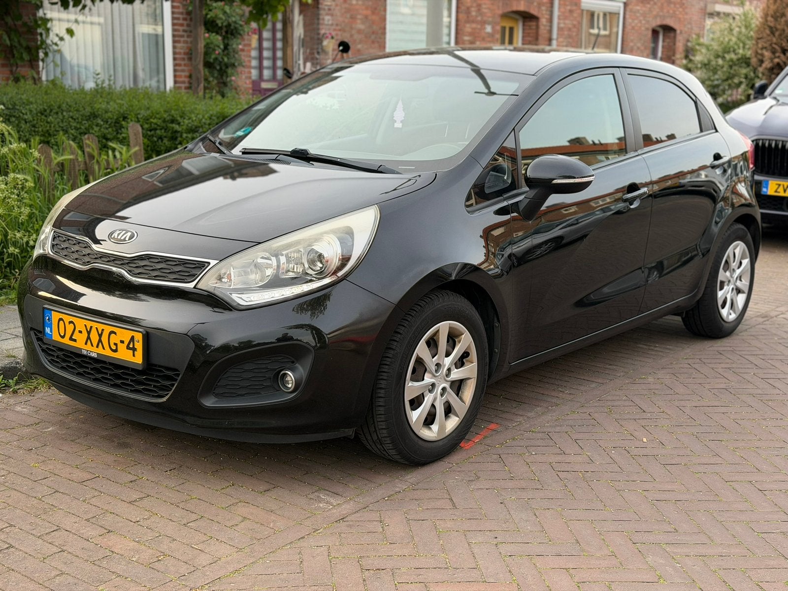 Kia Rio 1.2 I 5DRS 2012 Cvvt Plus Pack NAP Keyless, Auto's, Euro 5, 40 €/maand, Zwart, 4 cilinders