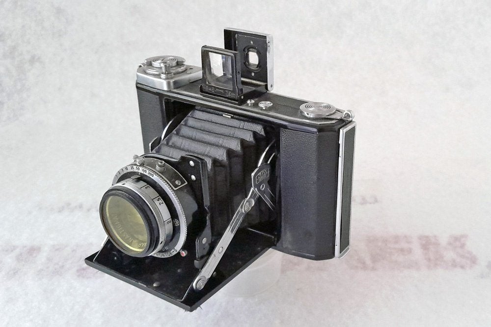 Compacte 6x6 120 Middenformaat Camera Zeiss Ikonta 521/16, Audio, Tv en Foto, Fotocamera's Analoog, Ophalen of Verzenden, Gebruikt