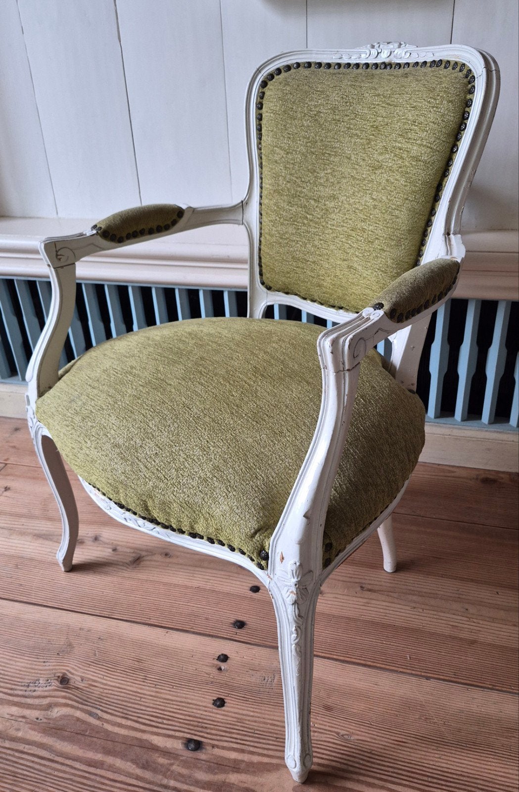 Klassiek Fauteuil / Stoeltje, Huis en Inrichting, Fauteuils, Ophalen, Gebruikt, Barok, Minder dan 75 cm