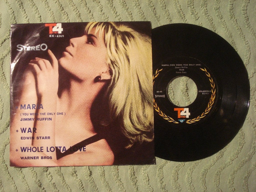 Jimmy Ruffin 7" Vinyl EP: ‘Maria’ (Iran) Edwin Starr CCS, Cd's en Dvd's, Vinyl Singles, 7 inch, Ophalen of Verzenden, Pop, EP