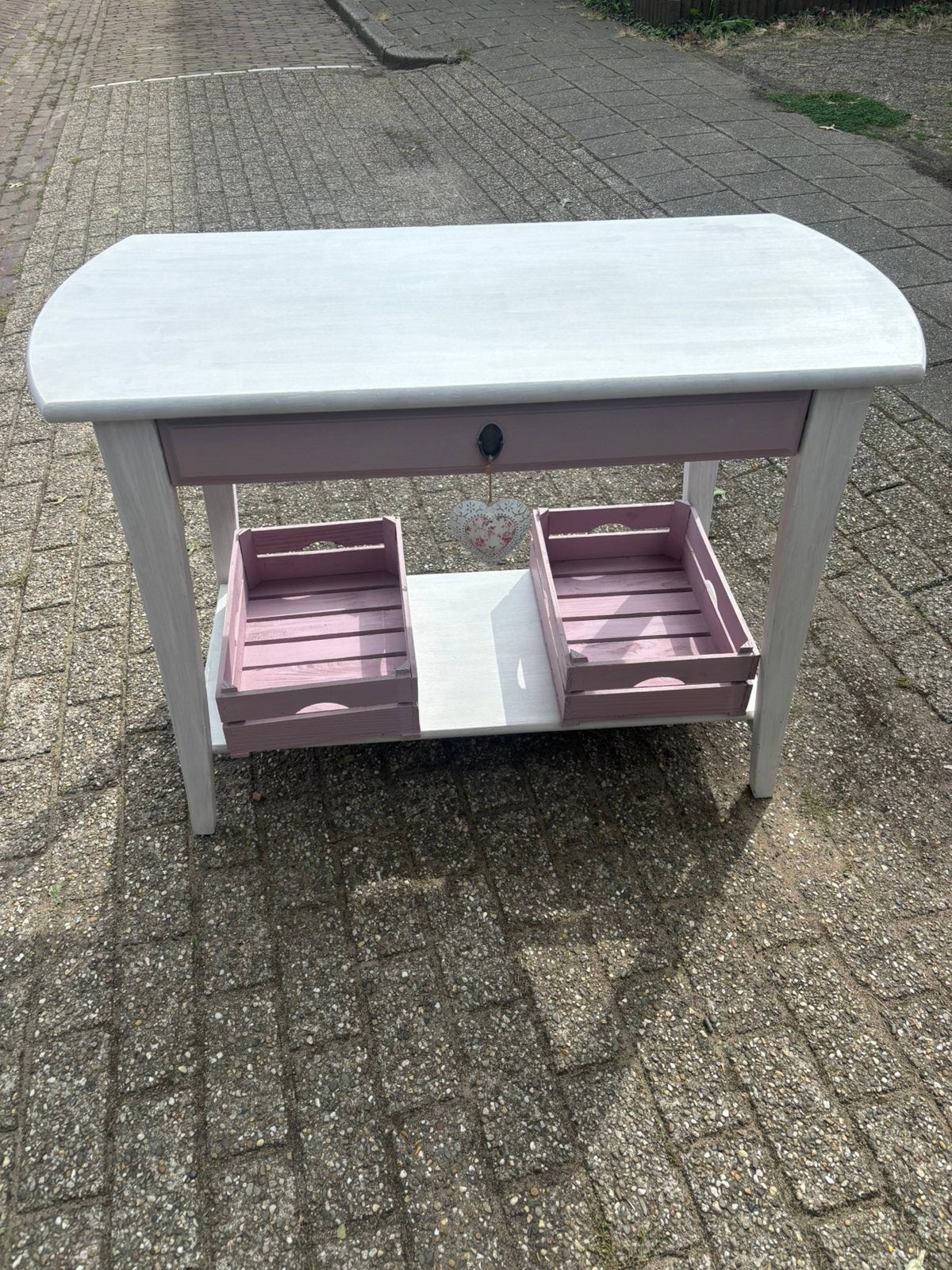 Side table, Ophalen, 50 tot 100 cm, Zo goed als nieuw, Minder dan 100 cm
