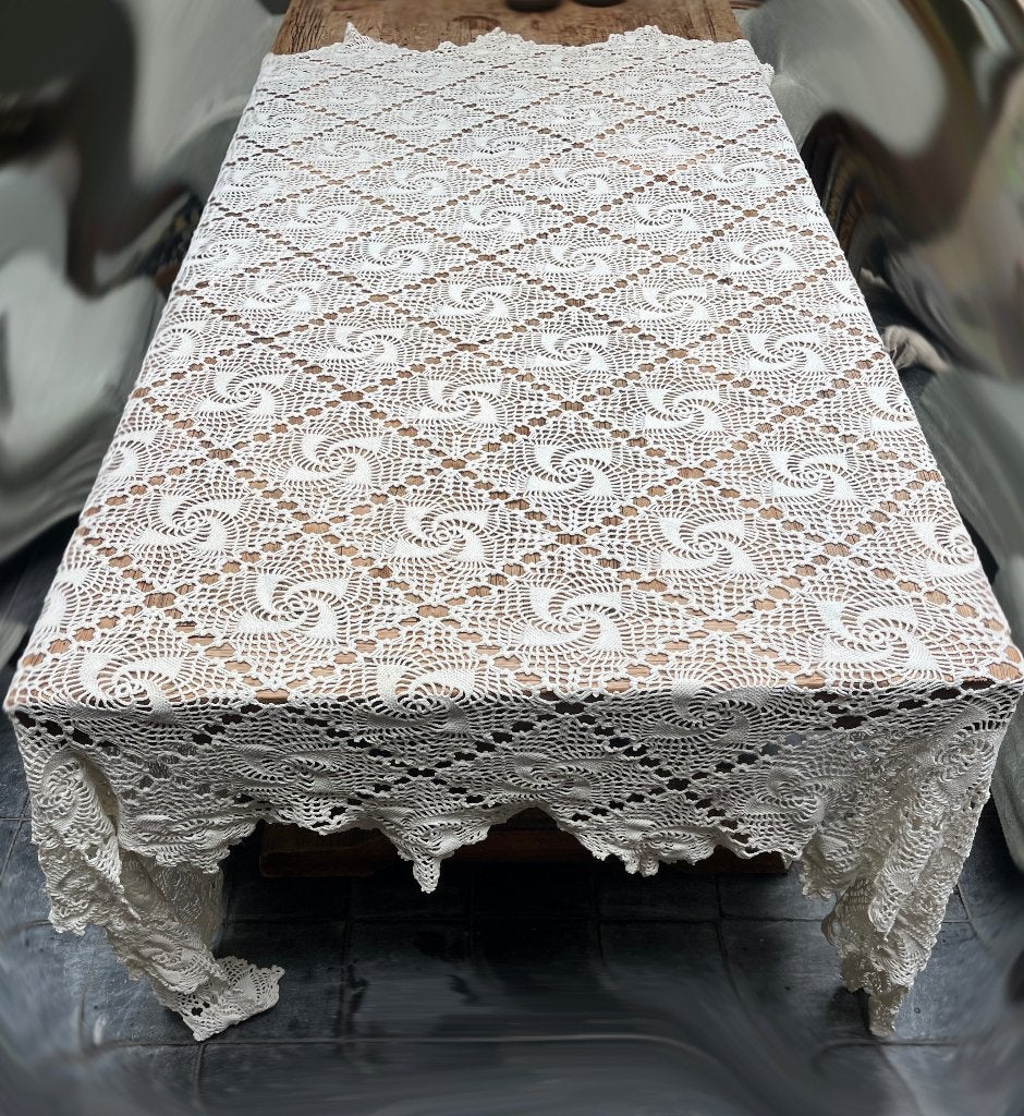 Gehaakt Tafelkleed | TafelLaken | Sprei 230 x 220 cm, Ophalen of Verzenden