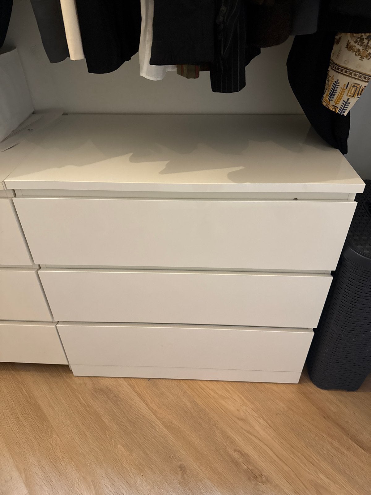 IKEA Malm ladekast met 3 laden, Ophalen, Gebruikt, 50 tot 100 cm, 3 of 4 laden