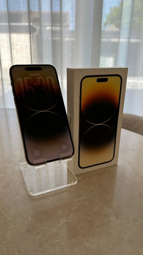 Apple iPhone 14 Pro Max 512GB Goud, 512 GB, Ophalen of Verzenden, Zo goed als nieuw, 87 %