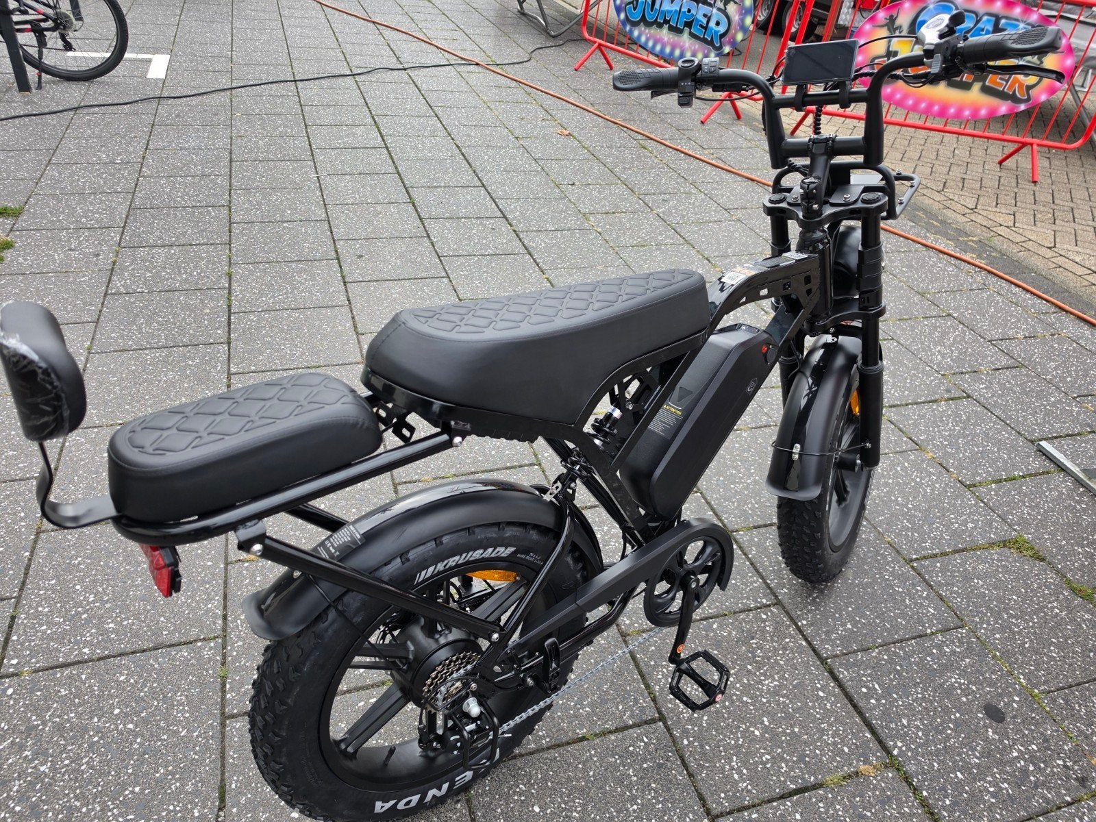 Fatbike X80, Ophalen