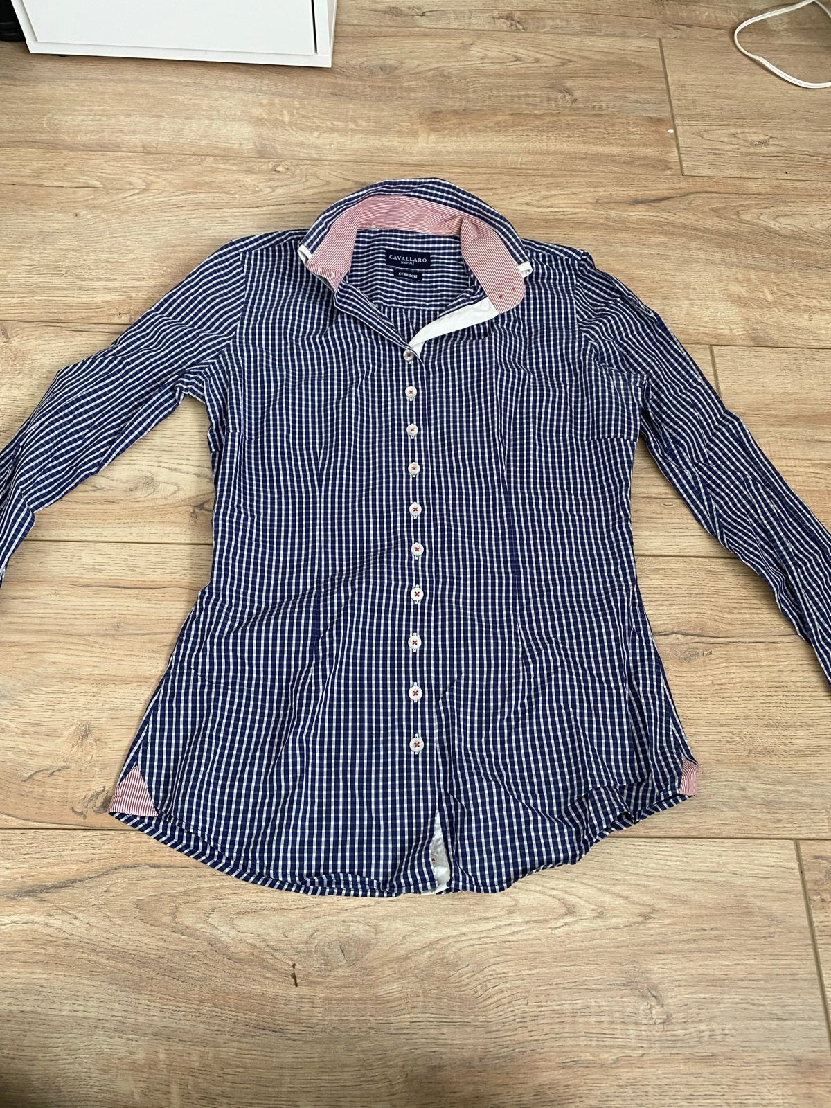 Cavallaro Napoli Dames Blouse Maat 38, Verzenden, Zo goed als nieuw, Maat 38/40 (M), Blauw