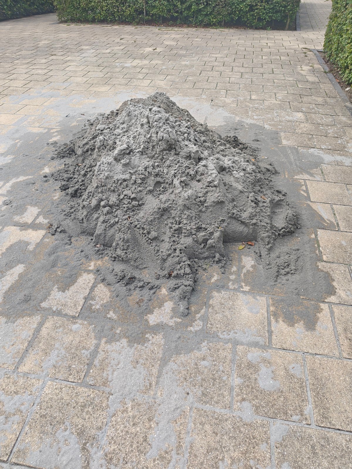 Halve kuub zand voor bestrating, Tuin en Terras, Ophalen, Nieuw, Straatzand