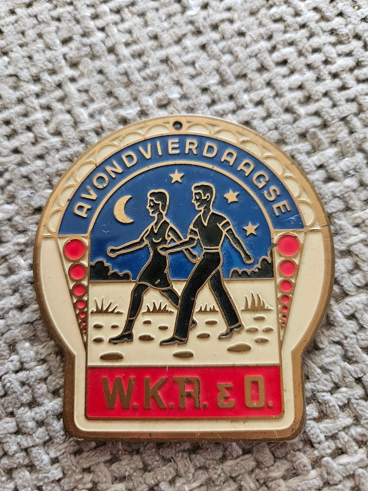 Avondvierdaagse Medaille W.K.R. & O., Ophalen of Verzenden