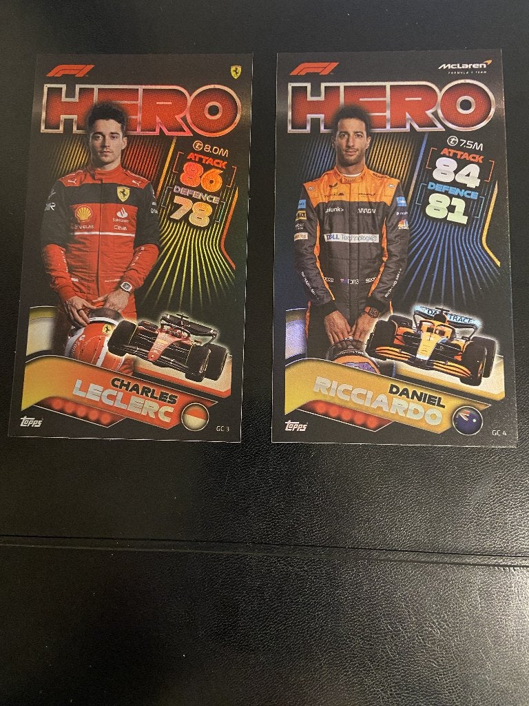 2 Formula 1 Topps Turbo Attax kaarten, Ophalen of Verzenden, Nieuw, Buitenlandse clubs, Spelerskaart