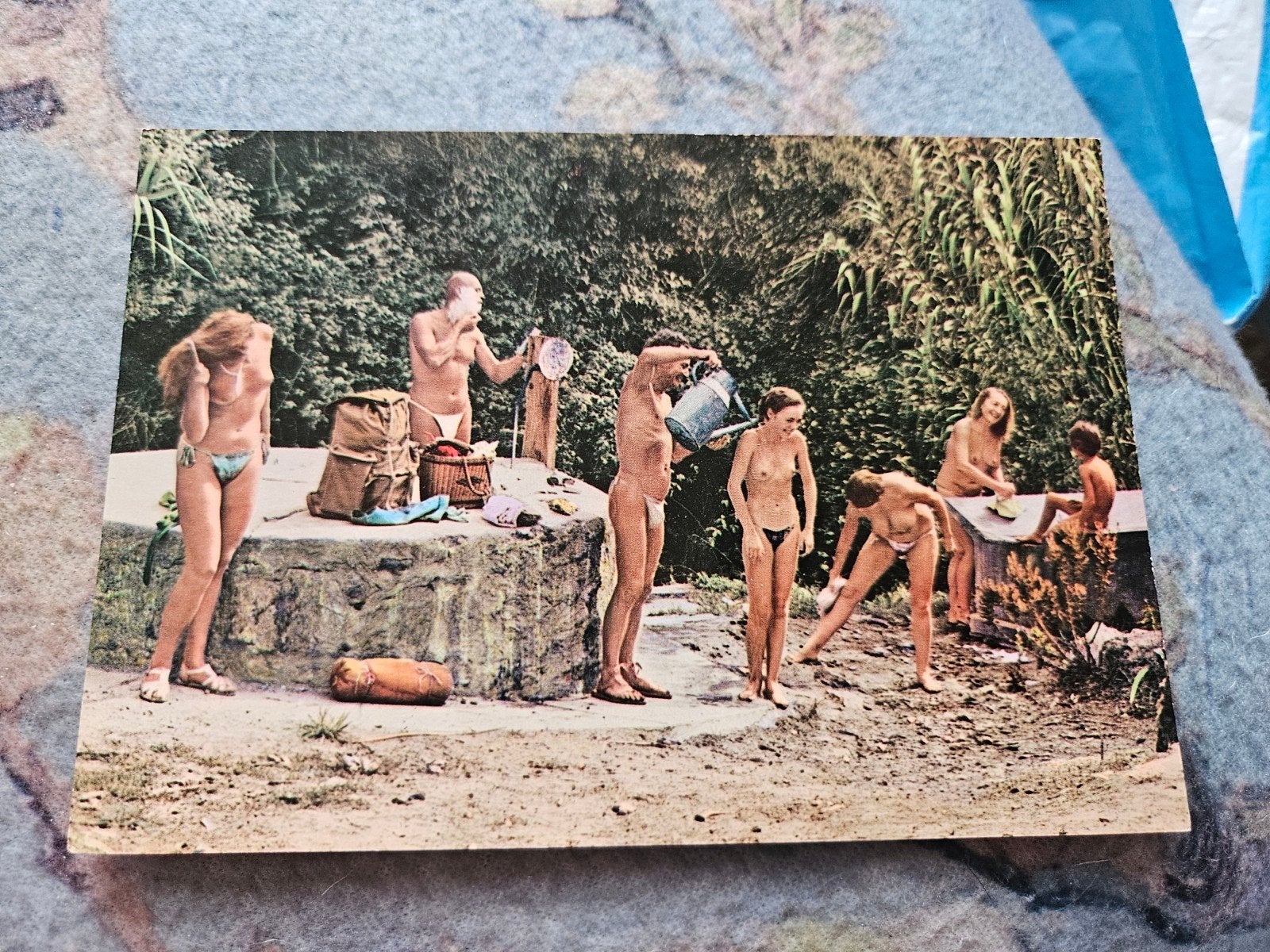 Nudistenstrand Frankrijk, Ophalen of Verzenden, 1960 tot 1980, Ongelopen