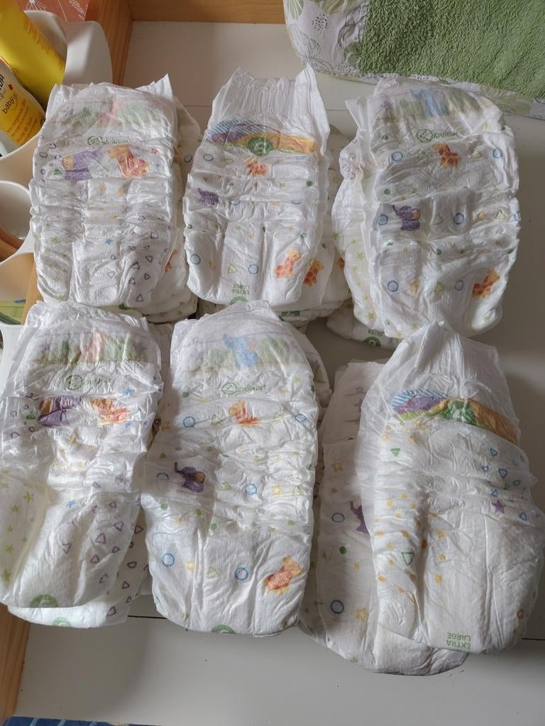 Luiers maat 6 (>50 stuks) kruidvat/jumbo, Kinderen en Baby's, Badjes en Verzorging, Ophalen of Verzenden, Nieuw, Overige typen