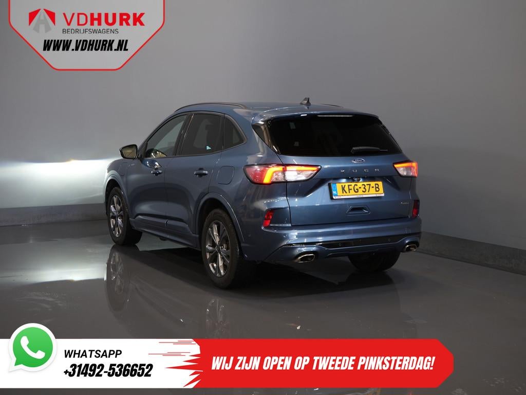 Ford Kuga 2.5 PHEV 225 pk ST-Line LED/ Head-Up/ Adapt.cruise, Auto's, 14 kWh, Gebruikt, 4 cilinders, Blauw