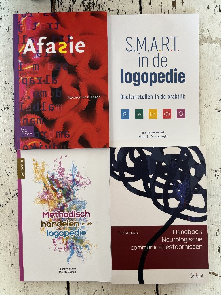 Logopedie studieboeken, Boeken, Diverse auteurs, Zo goed als nieuw, Gamma, HBO