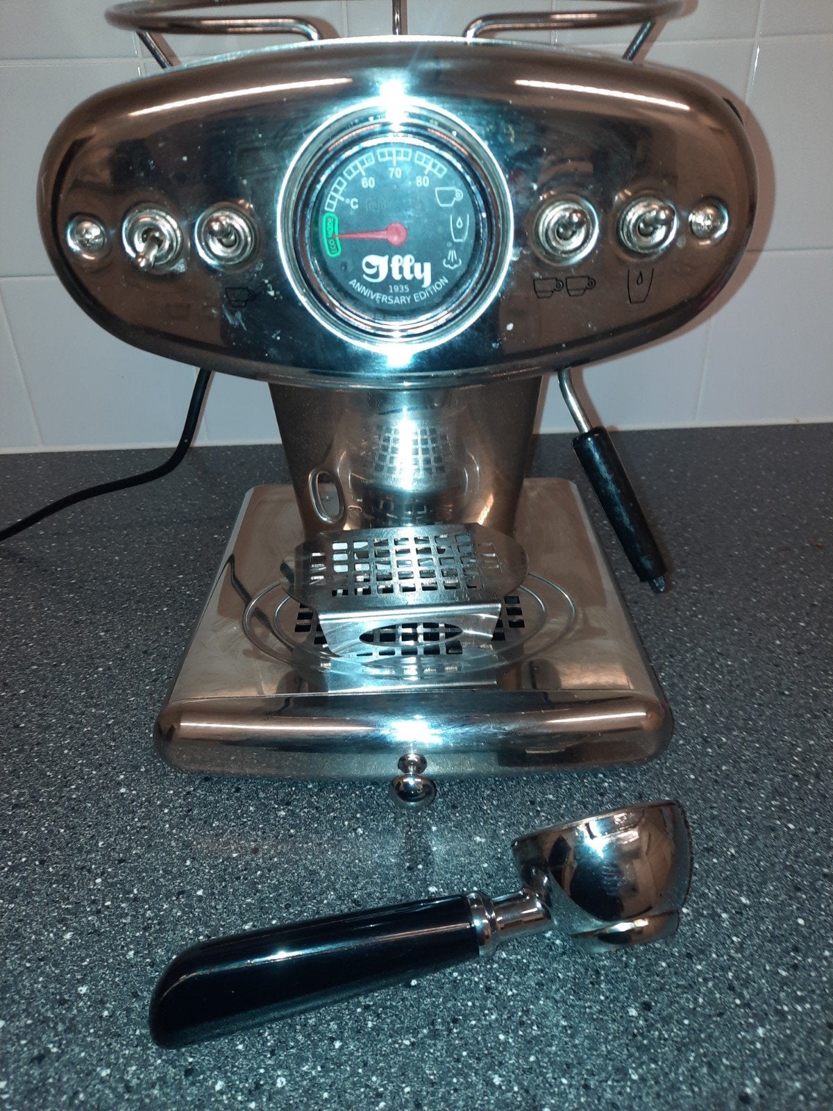 illy X1 Anniversary Koffiemachine, Ophalen, Koffiemachine, Gemalen koffie