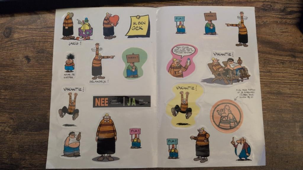 Leuke Dirk Jan stickers, Ophalen, Nieuw, Versiering of Embellishment