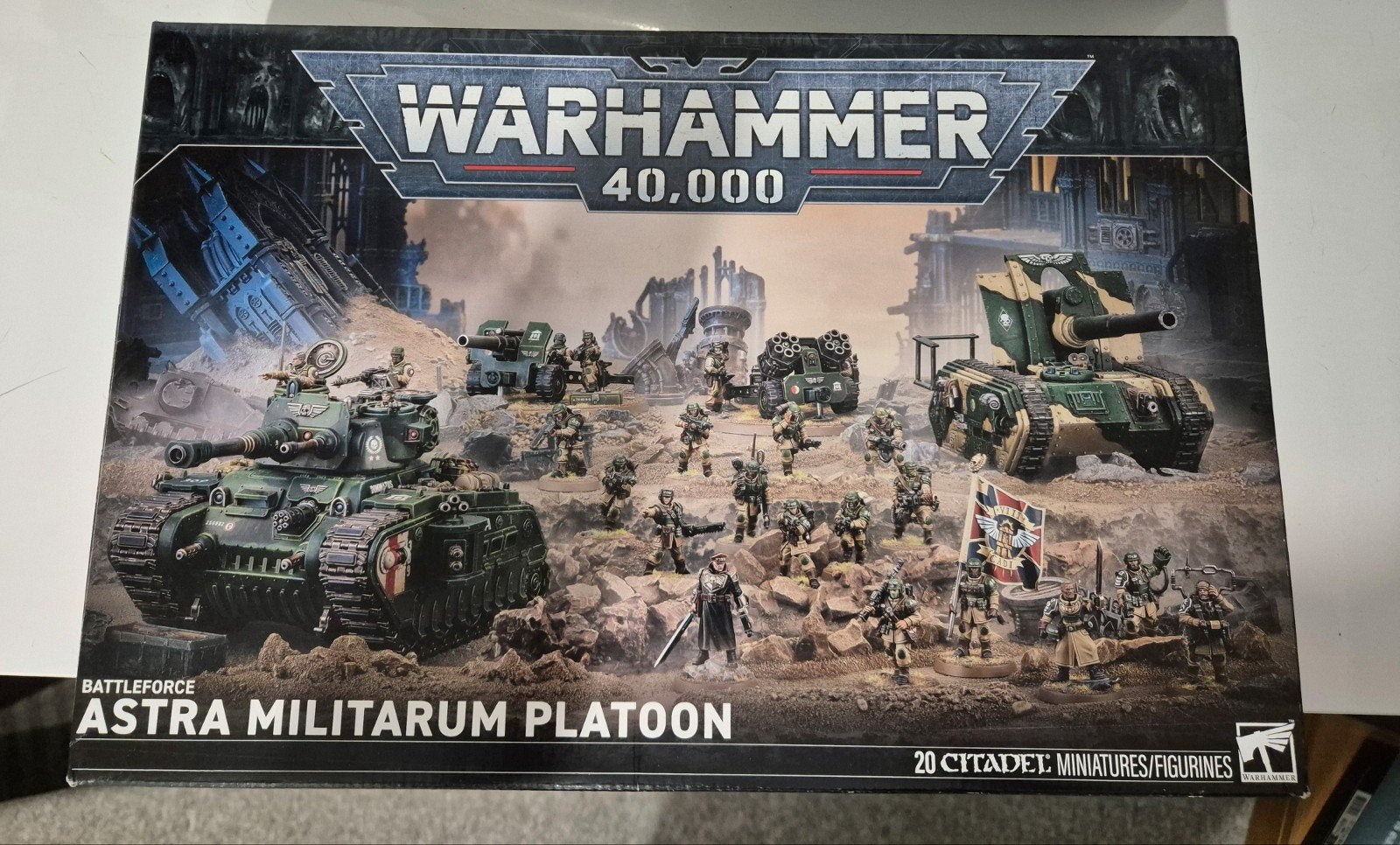 Warhammer 40.000 Astra Militarum Platoon Battleforce, Hobby en Vrije tijd, Ophalen of Verzenden, Nieuw, Warhammer 40000, Figuurtje(s)