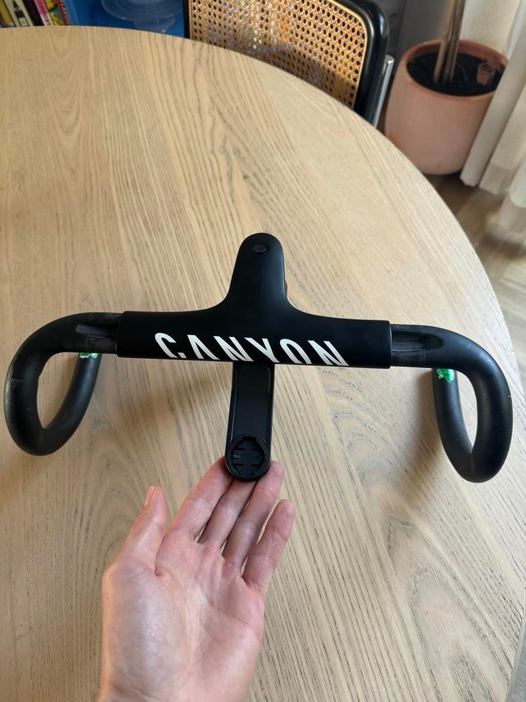 Canyon CP0018 cockpit 90mm met Garmin mount, Stuur, Ophalen of Verzenden, Zo goed als nieuw, Racefiets
