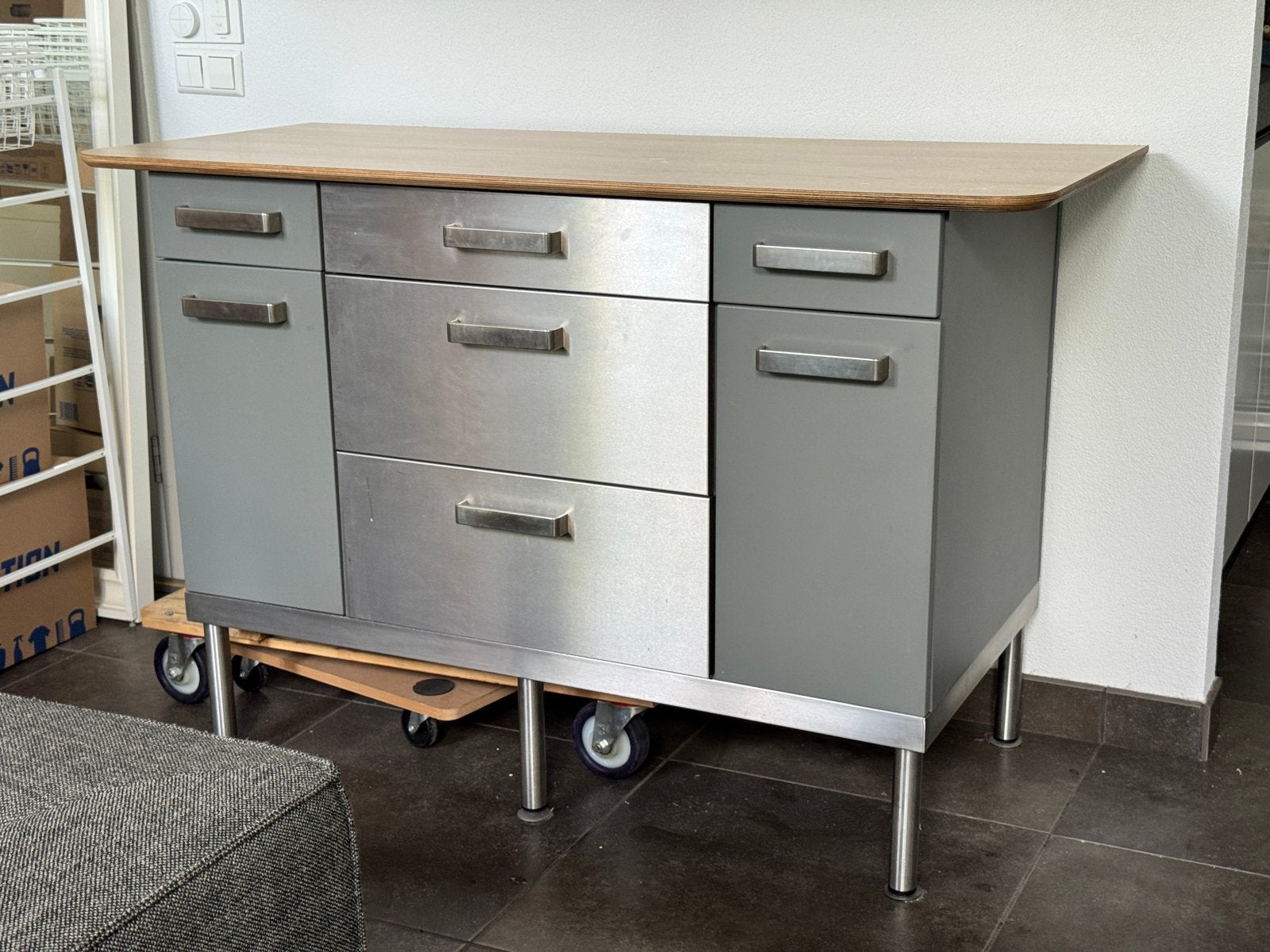 Poggenpohl keukenblok keukenkast, Huis en Inrichting, Keuken | Keukenelementen, Ophalen, Zo goed als nieuw, 50 tot 75 cm, Minder dan 100 cm