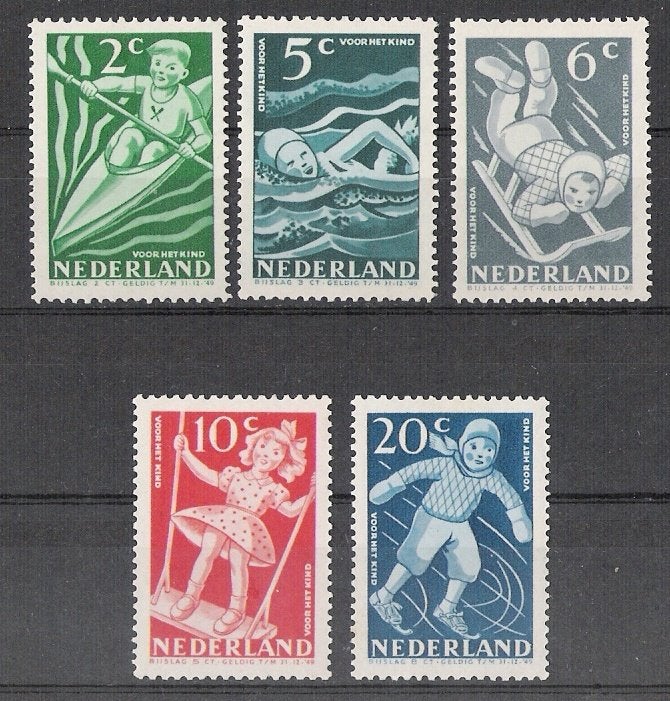 Nvph 508-12 ongebruikt cw 4,00, Ophalen of Verzenden