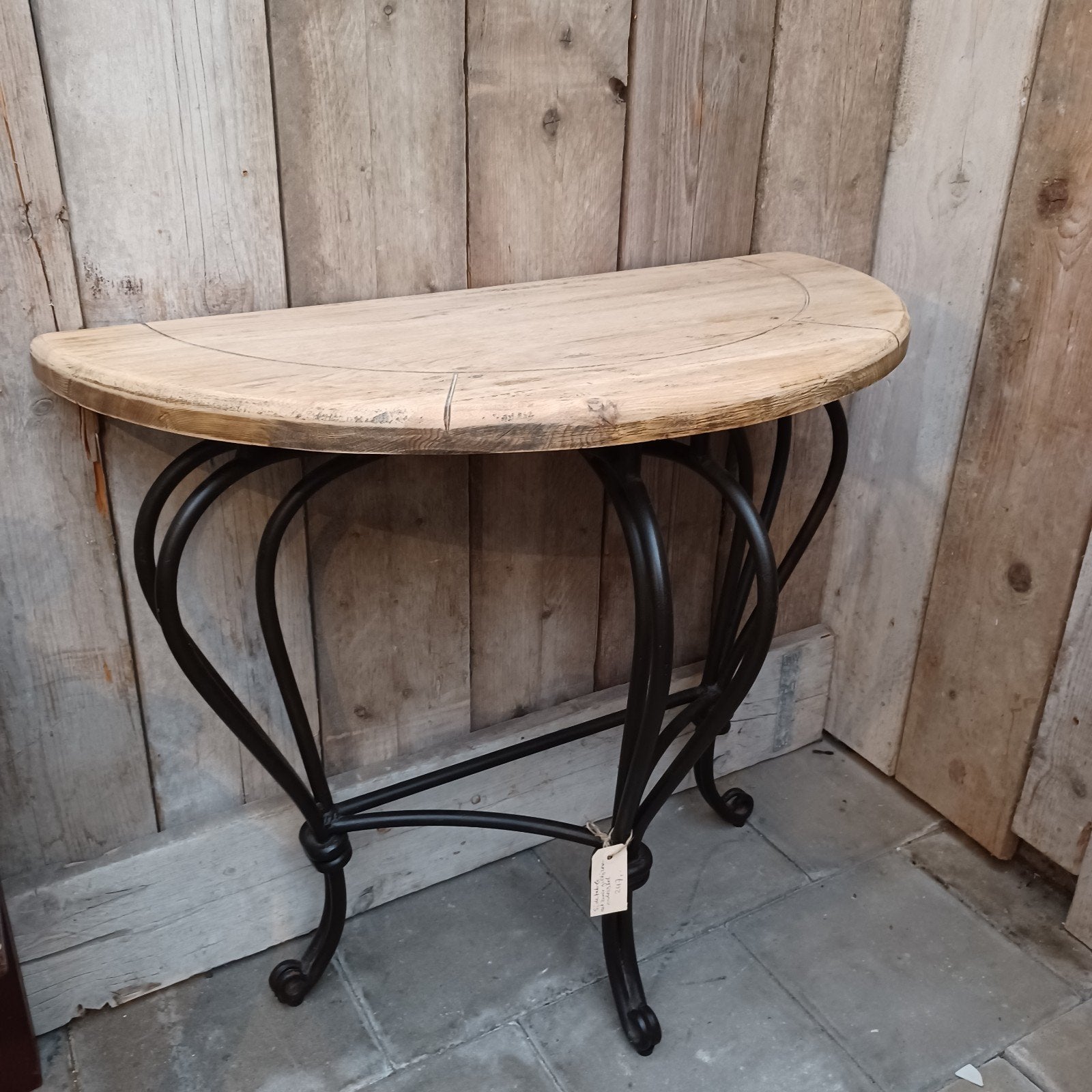 Halfronde tafel/sidetable/haltafel/tafel, Ophalen
