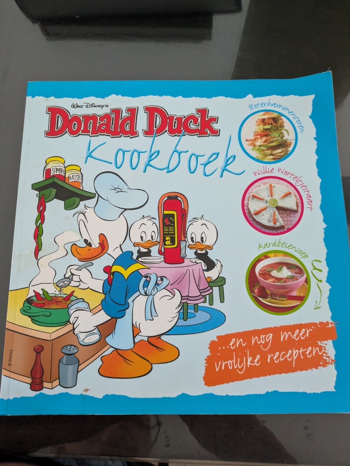 Donald Duck kookboek, Ophalen of Verzenden, Zo goed als nieuw, Fictie algemeen